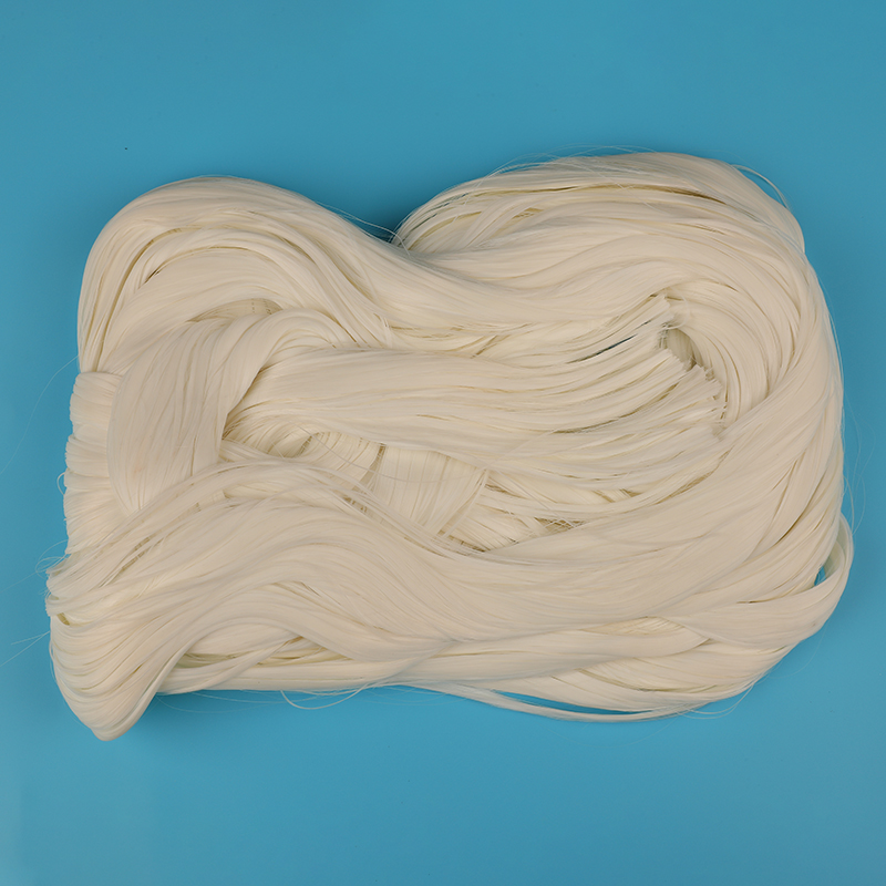 Rå halvblank 45D flocket polyestertow